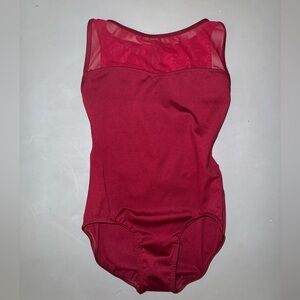 Suffolk sweetheart neckline leotard